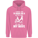 Husband & Wife Wedding Anniversary God Mens 80% Cotton Hoodie Azelea