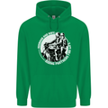 Husband and Wife Biker Motorcycle Motorbike Childrens Kids Hoodie Irish Green