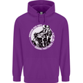 Husband and Wife Biker Motorcycle Motorbike Childrens Kids Hoodie Purple