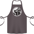 Husband and Wife Biker Motorcycle Motorbike Cotton Apron 100% Organic Dark Grey