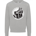 Husband and Wife Biker Motorcycle Motorbike Kids Sweatshirt Jumper Sports Grey