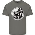 Husband and Wife Biker Motorcycle Motorbike Kids T-Shirt Childrens Charcoal