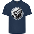 Husband and Wife Biker Motorcycle Motorbike Kids T-Shirt Childrens Navy Blue