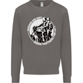 Husband and Wife Biker Motorcycle Motorbike Mens Sweatshirt Jumper Charcoal