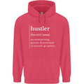 Hustler Definition Hustle Childrens Kids Hoodie Heliconia