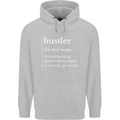 Hustler Definition Hustle Childrens Kids Hoodie Sports Grey