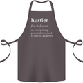 Hustler Definition Hustle Cotton Apron 100% Organic Dark Grey