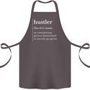 Hustler Definition Hustle Cotton Apron 100% Organic Dark Grey