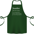 Hustler Definition Hustle Cotton Apron 100% Organic Forest Green