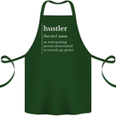 Hustler Definition Hustle Cotton Apron 100% Organic Forest Green