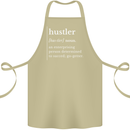 Hustler Definition Hustle Cotton Apron 100% Organic Khaki