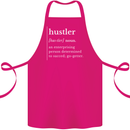 Hustler Definition Hustle Cotton Apron 100% Organic Pink