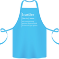 Hustler Definition Hustle Cotton Apron 100% Organic Turquoise