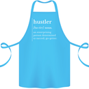 Hustler Definition Hustle Cotton Apron 100% Organic Turquoise