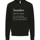 Hustler Definition Hustle Kids Sweatshirt Jumper Black