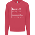 Hustler Definition Hustle Kids Sweatshirt Jumper Heliconia