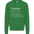 Hustler Definition Hustle Kids Sweatshirt Jumper Irish Green