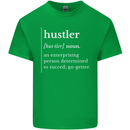 Hustler Definition Hustle Kids T-Shirt Childrens Irish Green