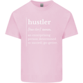 Hustler Definition Hustle Kids T-Shirt Childrens Light Pink