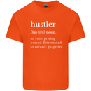 Hustler Definition Hustle Kids T-Shirt Childrens Orange