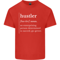 Hustler Definition Hustle Kids T-Shirt Childrens Red