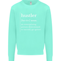 Hustler Definition Hustle Mens Sweatshirt Jumper Peppermint