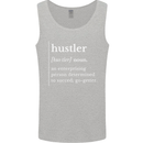 Hustler Definition Hustle Mens Vest Tank Top Sports Grey