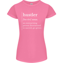 Hustler Definition Hustle Womens Petite Cut T-Shirt Azalea