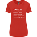 Hustler Definition Hustle Womens Wider Cut T-Shirt Red