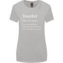 Hustler Definition Hustle Womens Wider Cut T-Shirt Sports Grey