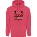 INGSOC George Orwell English Socialism 1994 Childrens Kids Hoodie Heliconia