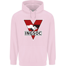 INGSOC George Orwell English Socialism 1994 Childrens Kids Hoodie Light Pink