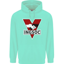 INGSOC George Orwell English Socialism 1994 Childrens Kids Hoodie Peppermint