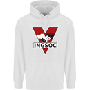 INGSOC George Orwell English Socialism 1994 Childrens Kids Hoodie White