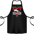 INGSOC George Orwell English Socialism 1994 Cotton Apron 100% Organic Black