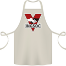 INGSOC George Orwell English Socialism 1994 Cotton Apron 100% Organic Natural