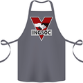 INGSOC George Orwell English Socialism 1994 Cotton Apron 100% Organic Steel