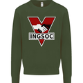 INGSOC George Orwell English Socialism 1994 Kids Sweatshirt Jumper Forest Green