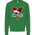 INGSOC George Orwell English Socialism 1994 Kids Sweatshirt Jumper Irish Green