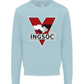 INGSOC George Orwell English Socialism 1994 Kids Sweatshirt Jumper Light Blue