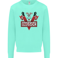 INGSOC George Orwell English Socialism 1994 Kids Sweatshirt Jumper Peppermint