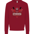INGSOC George Orwell English Socialism 1994 Kids Sweatshirt Jumper Red