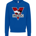 INGSOC George Orwell English Socialism 1994 Kids Sweatshirt Jumper Royal Blue