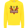 INGSOC George Orwell English Socialism 1994 Kids Sweatshirt Jumper Yellow