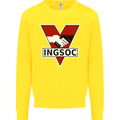 INGSOC George Orwell English Socialism 1994 Kids Sweatshirt Jumper Yellow