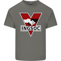 INGSOC George Orwell English Socialism 1994 Kids T-Shirt Childrens Charcoal