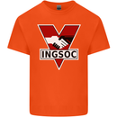 INGSOC George Orwell English Socialism 1994 Kids T-Shirt Childrens Orange