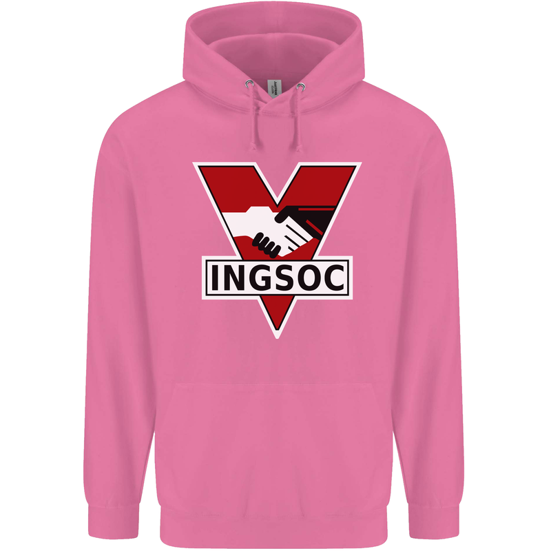 INGSOC George Orwell English Socialism 1994 Mens 80% Cotton Hoodie Azelea