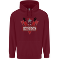 INGSOC George Orwell English Socialism 1994 Mens 80% Cotton Hoodie Maroon