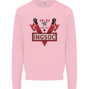 INGSOC George Orwell English Socialism 1994 Mens Sweatshirt Jumper Light Pink